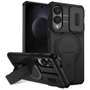 Capa Samsung Galaxy S25 Edge 5G MagSafe com Proteção Deslizante – Preta