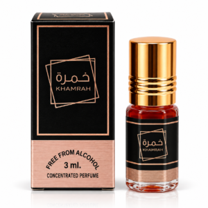 miniatura de perfume Khamrah sem álcool 3 ml