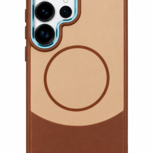 Capa Rixus Castanha para Samsung Galaxy S25 Ultra