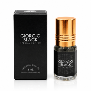 Giorgio Black Special Edition — Perfume Concentrado Sem Álcool 3ml