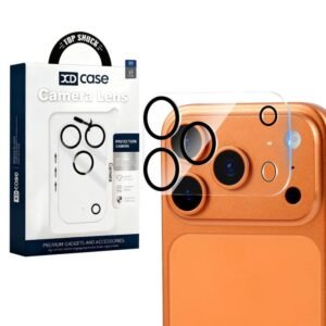 Película de Vidro Temperado para Câmera Traseira iPhone 17 Pro Max XDCASE com Serigrafia Integrada