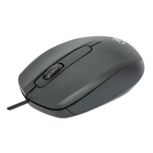 Rato com Fio USB Óptico Preto
