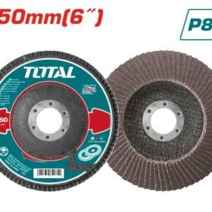 Disco de Lixa com Aba TOTAL 6″ x 7/8″