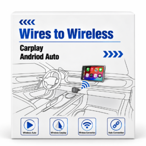 Adaptador Sem Fios CarPlay / Android Auto