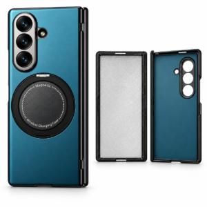 Capa Magnética Azul-Petróleo para Samsung Galaxy Z Fold8 Ultra