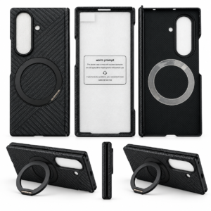Capa com Anel de Suporte para Samsung Galaxy Z Fold7