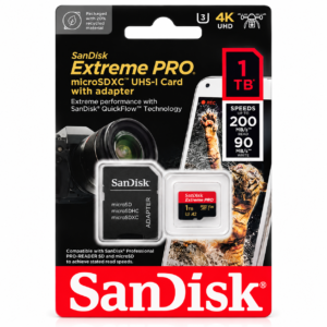 Cartão de Memória SanDisk Extreme PRO microSDXC UHS-I 1 TB