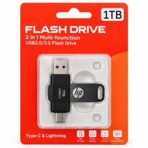 pen drive HP 2 em 1 OTG de 1TB