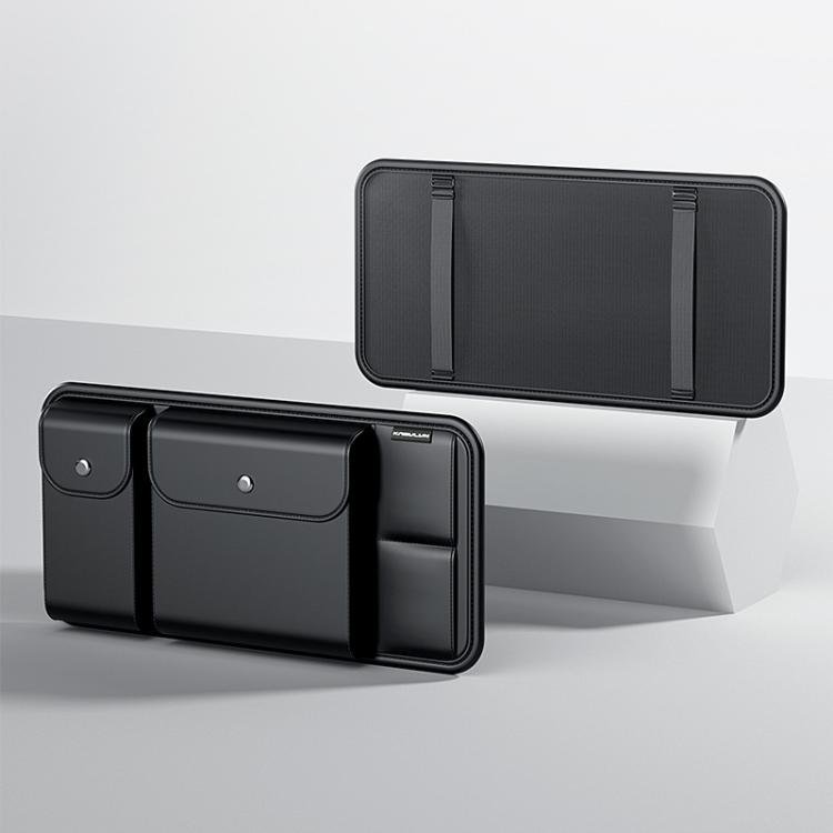 Organizador Multifuncional KABULUN para Pala de Sol com Porta-Óculos e Documentos — Preto Organizador Multifuncional KABULUN para Pala de Sol com Porta-Óculos e Documentos — Preto - Image 7